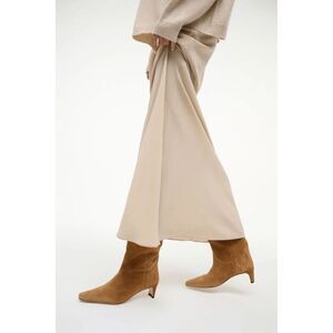STAUD WESTERN WALLY BOOT TAN SUEDE SIZE 38.5 $495